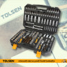Set nasadnih  ključeva - 175 delova - 1/4'' + 1/2 '' + 3/8''